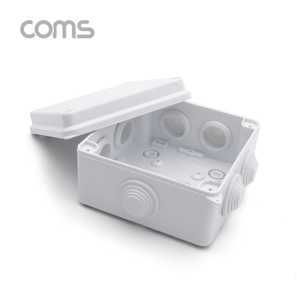 Coms 방수 케이스 플라스틱 몰딩 / 내부 10cm x 10cm x 6.3cm
