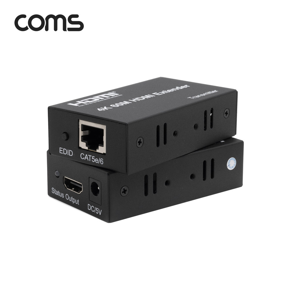 Coms HDMI 리피터(RJ45) 60M / 4K@30Hz 지원