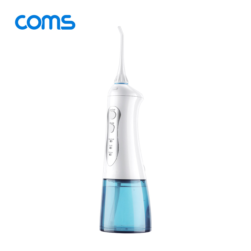Coms 휴대용 구강 세정기 / 구강 세척기 / 물 칫솔 / 치간, 치아 세정