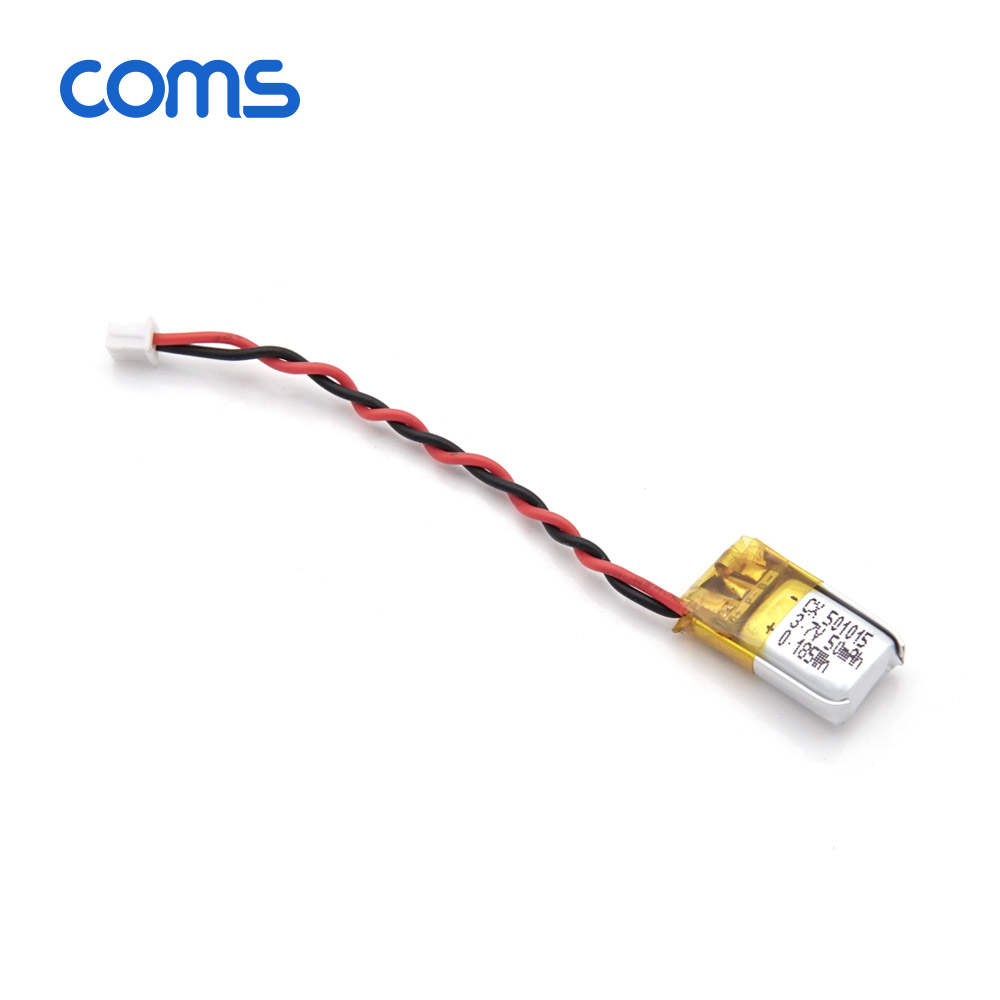 Coms 501015 리튬 배터리 3.7V / 50mA