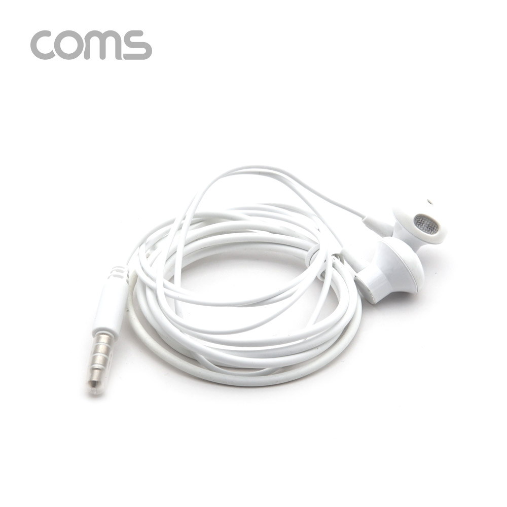 Coms 3.5 스테레오 이어폰 1.2m / 컨트롤 리모콘 / 마이크 / Stereo