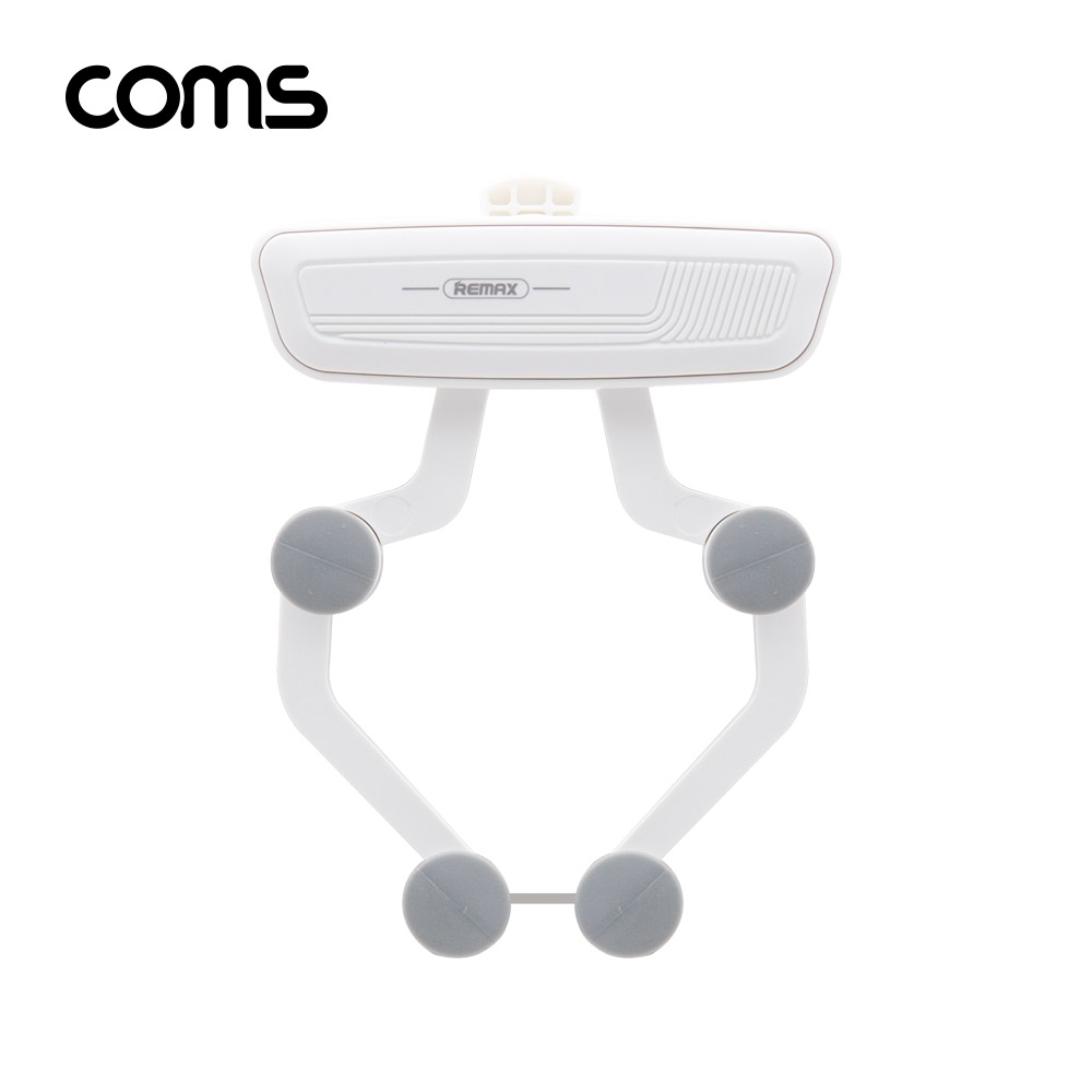 Coms 차량용 스마트폰 거치대 / 송풍구, 에어컨 설치 / White