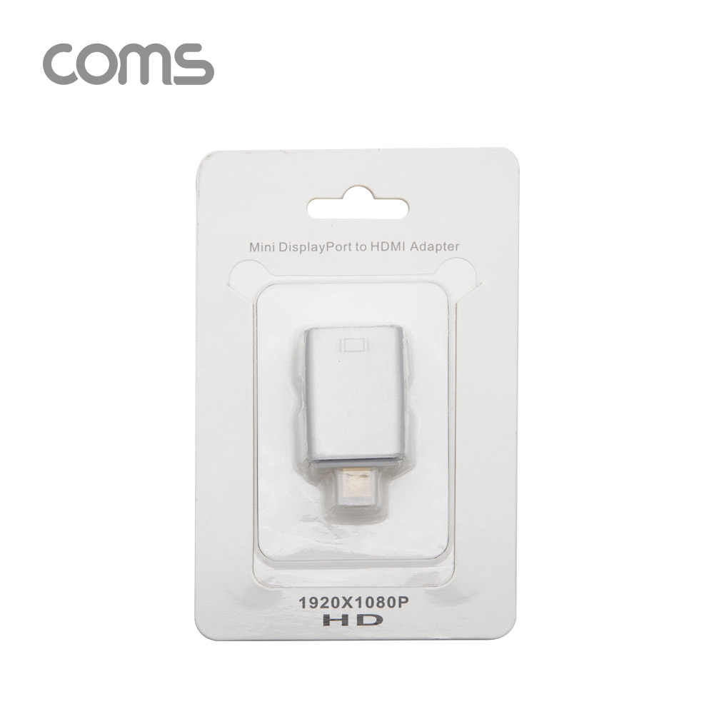 Coms 디스플레이 포트 컨버터 젠더형 MDP(M)/HDMI(F) Mini DP to HDMI
