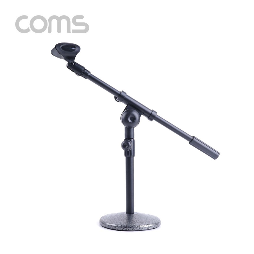 Coms 마이크 스탠드(탁상용) 30~40cm / 길이, 각도 조절 / 방송용 / 음성채팅