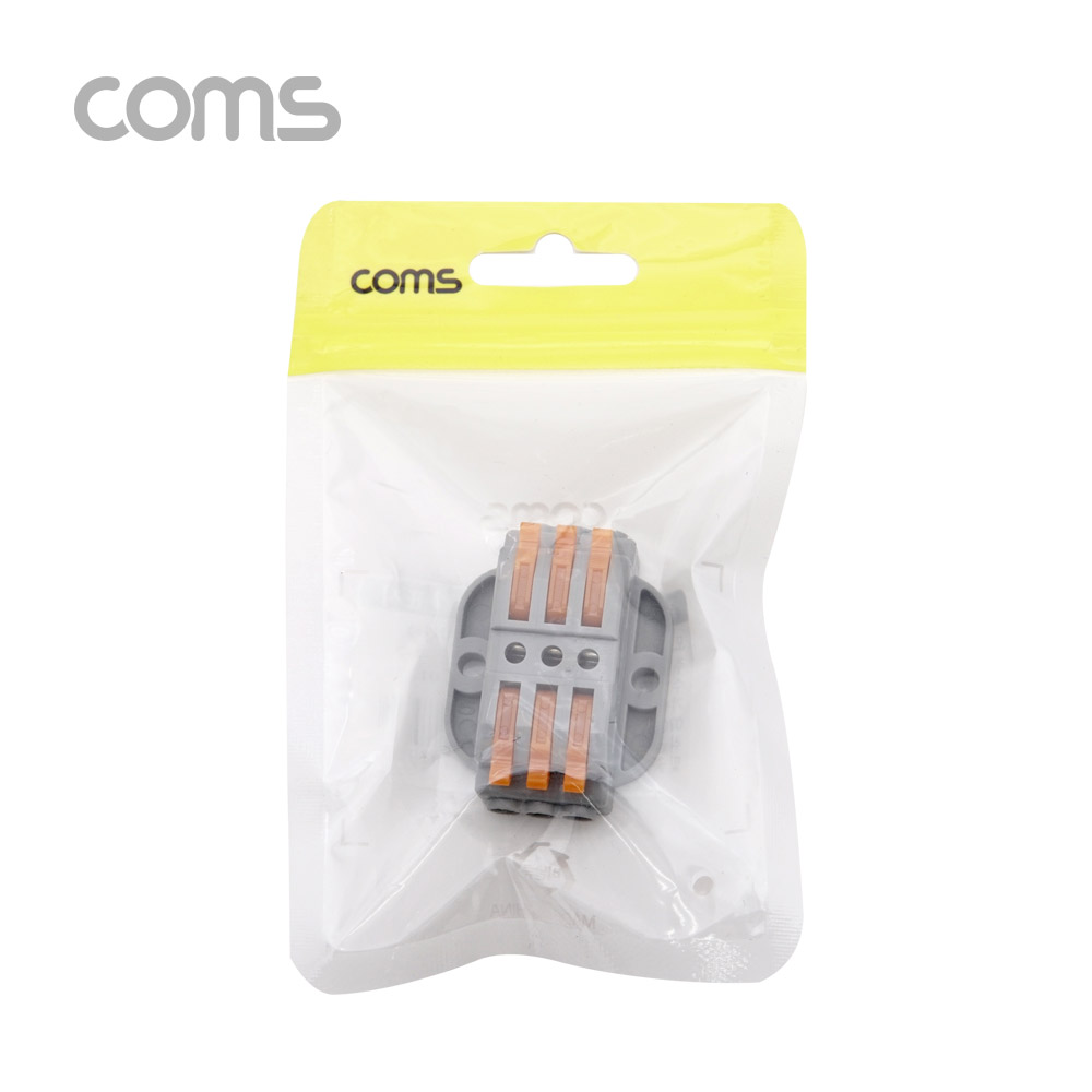 Coms 터미널 블록 6핀 / 양방향 / 와이어 커넥터 / 접속 단자 / Toolless / DC 전원 전용