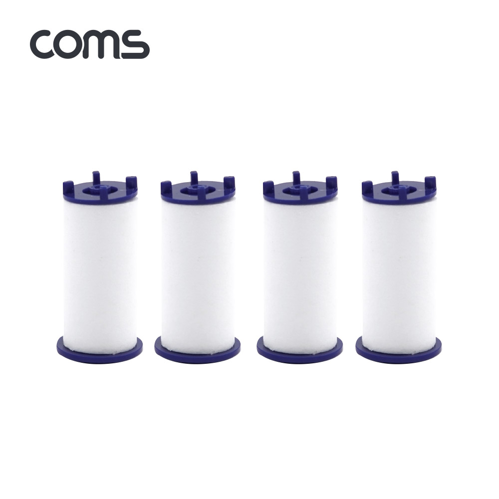 Coms 멀티 면필터(HS001 전용) / 항균볼 4g / 21x52mm / 4ea