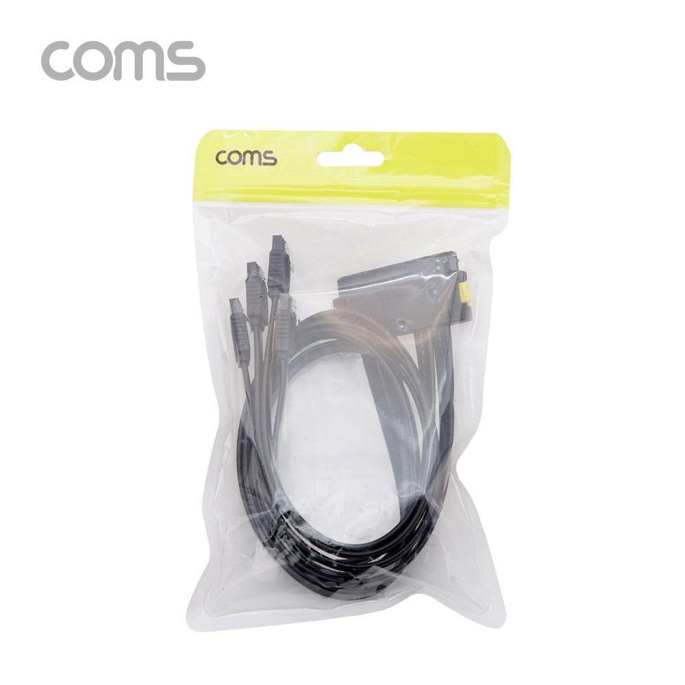 Coms SAS 32P (SFF-8484/SATA x4) 케이블 50cm, 내장형