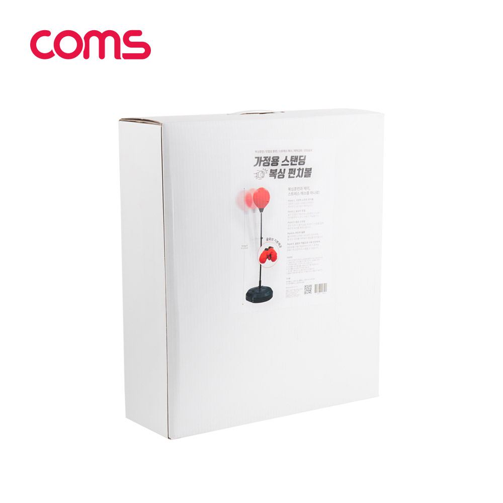 Coms 가정용 스탠딩 복싱 펀치볼 / 복싱, 민첩성 훈련 / 스트레스 해소 / 체력강화 / 운동효과