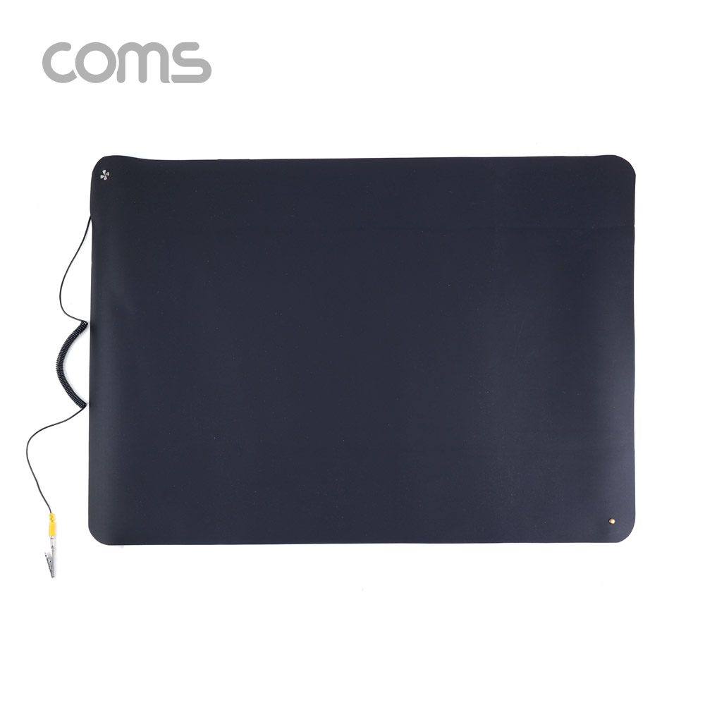 Coms 작업용 절연 매트/ 정전기 어스 / 절연 / 그라운드 와이어 / 접지 코드 케이블 / 70 x 50 cm