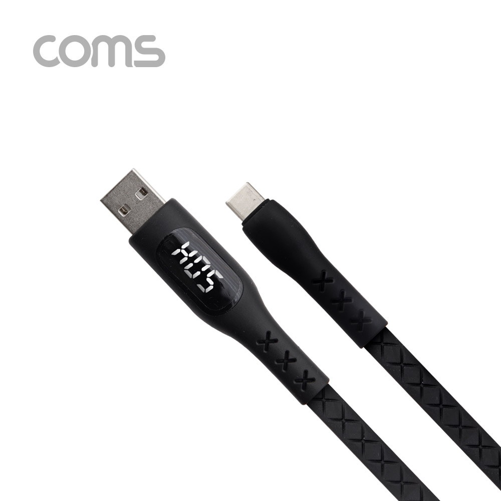 Coms LED 디스플레이 케이블 / USB 3.1 (C Type) to USB 2.0 A Type / 1.2M / 2.4A