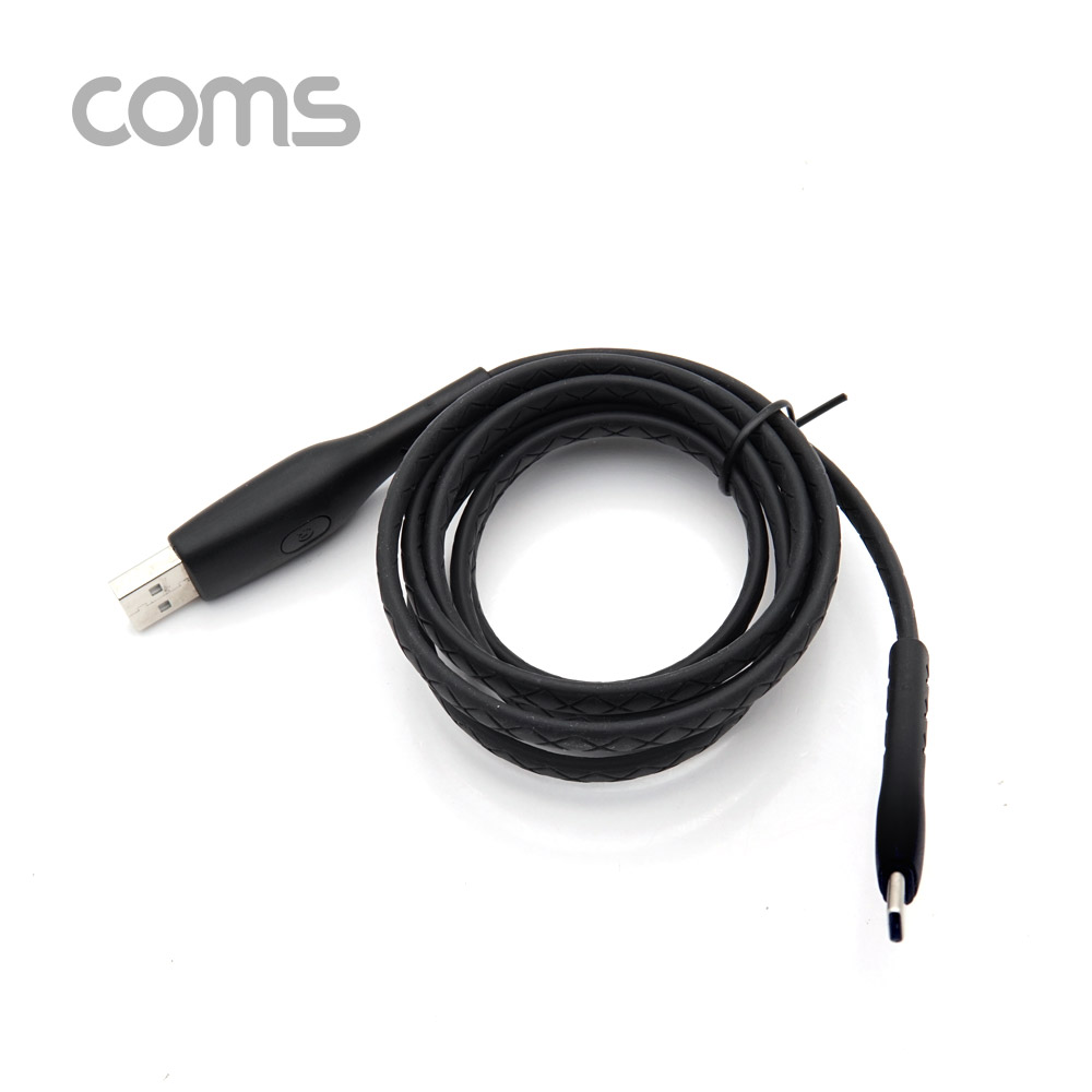 Coms LED 디스플레이 케이블 / USB 3.1 (C Type) to USB 2.0 A Type / 1.2M / 2.4A