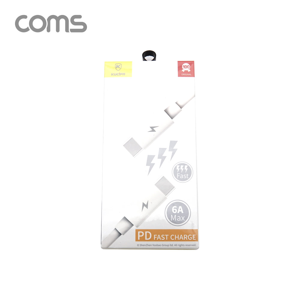 Coms USB 3.1 Type-C 고속 충전 케이블 / 4A / 데이터 전송