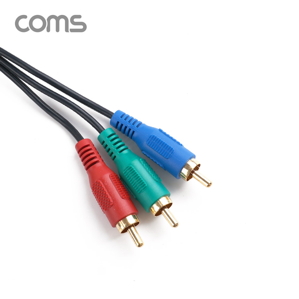 Coms DVD 컴포넌트 케이블(3선/일반) / 10M
