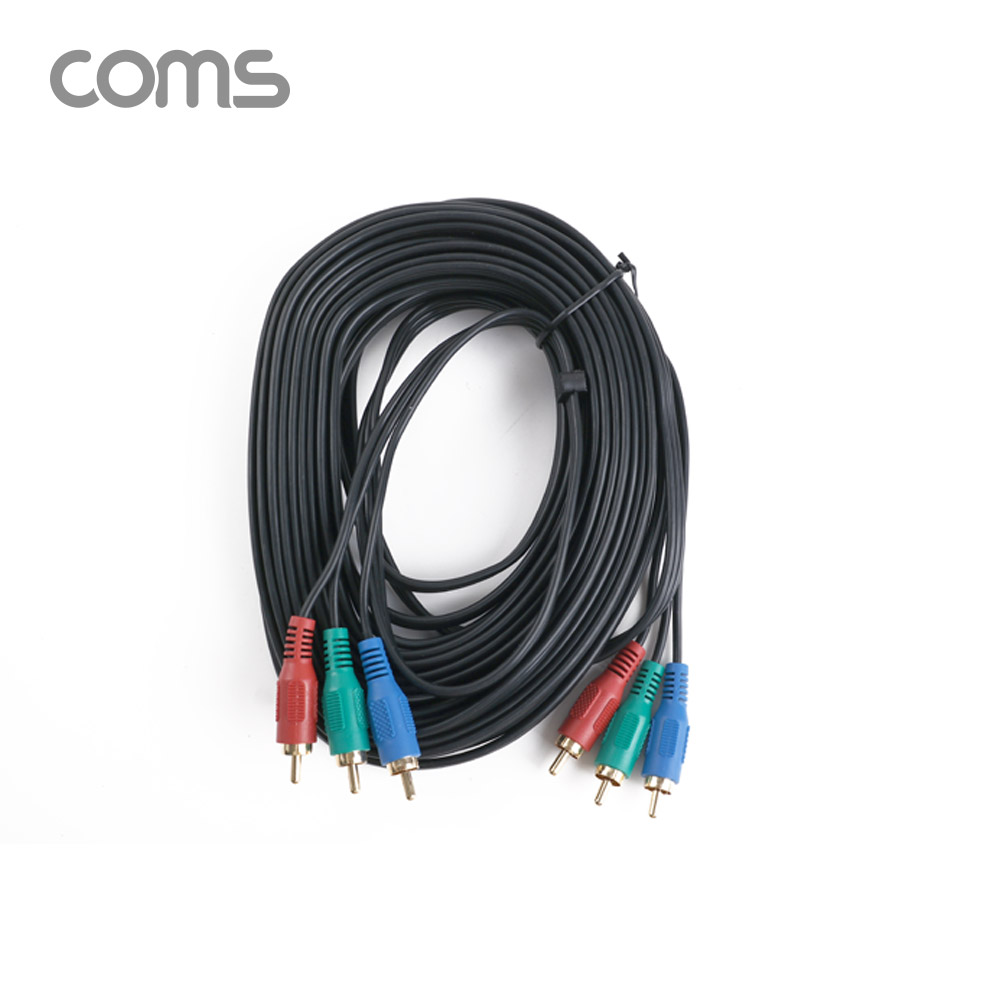 Coms DVD 컴포넌트 케이블(3선/일반) / 10M