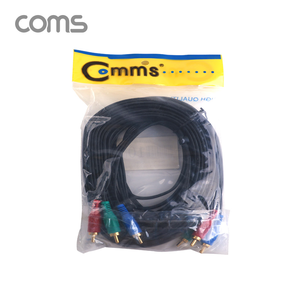 Coms DVD 컴포넌트 케이블(3선/일반) / 10M
