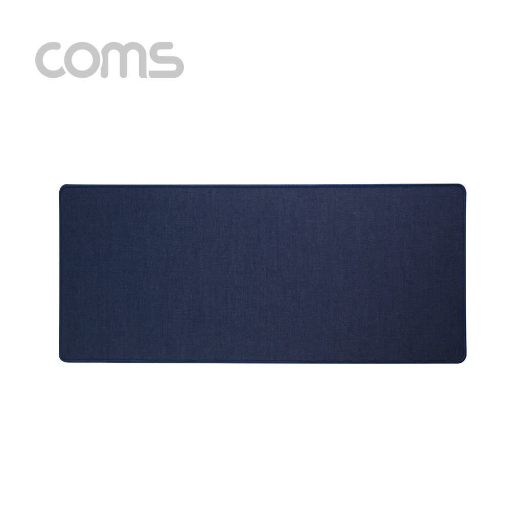 Coms 패브릭 키보드 패드 / Jean / 300 x 700 x 3 (mm) / 청색