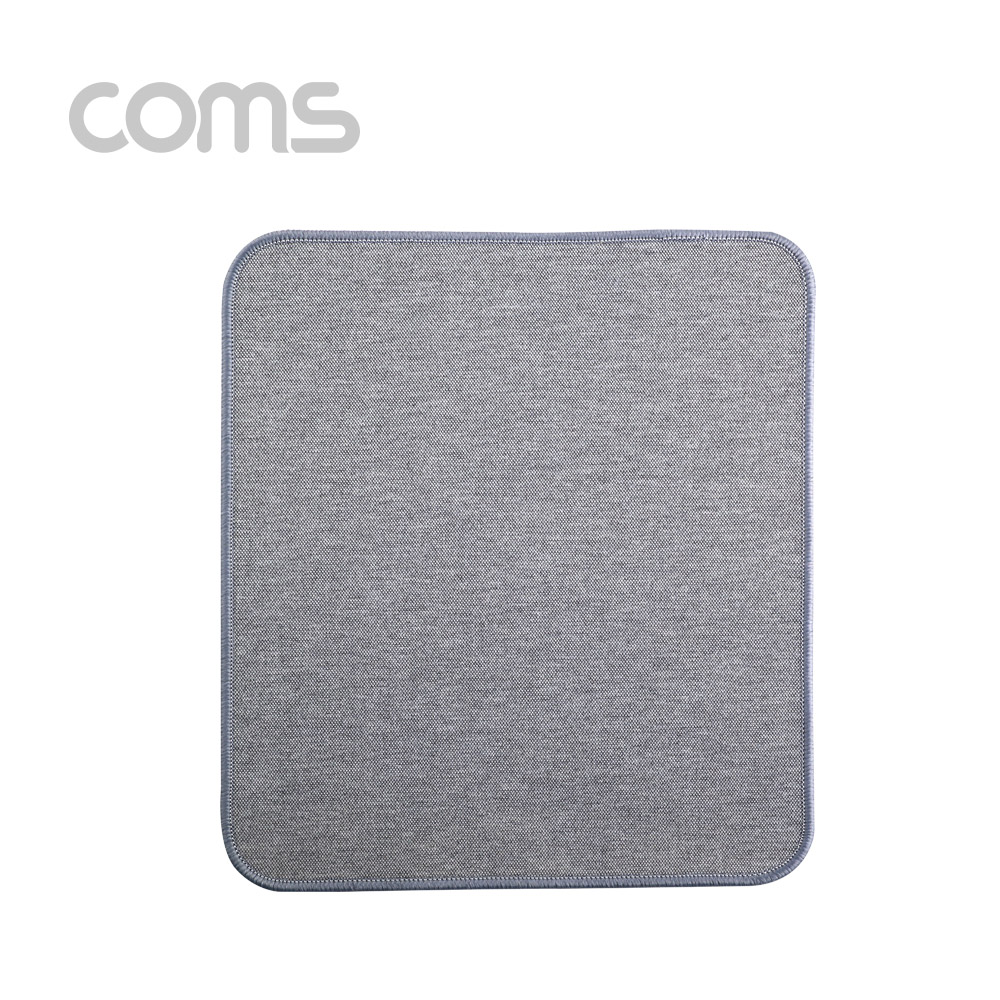 Coms 패브릭 마우스 패드 / Gray / 300 x 250 x 3 (mm) / 회색