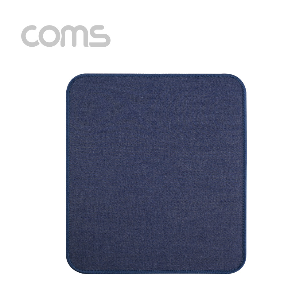 Coms 패브릭 마우스 패드 / Jean / 300 x 250 x 3 (mm) / 청색