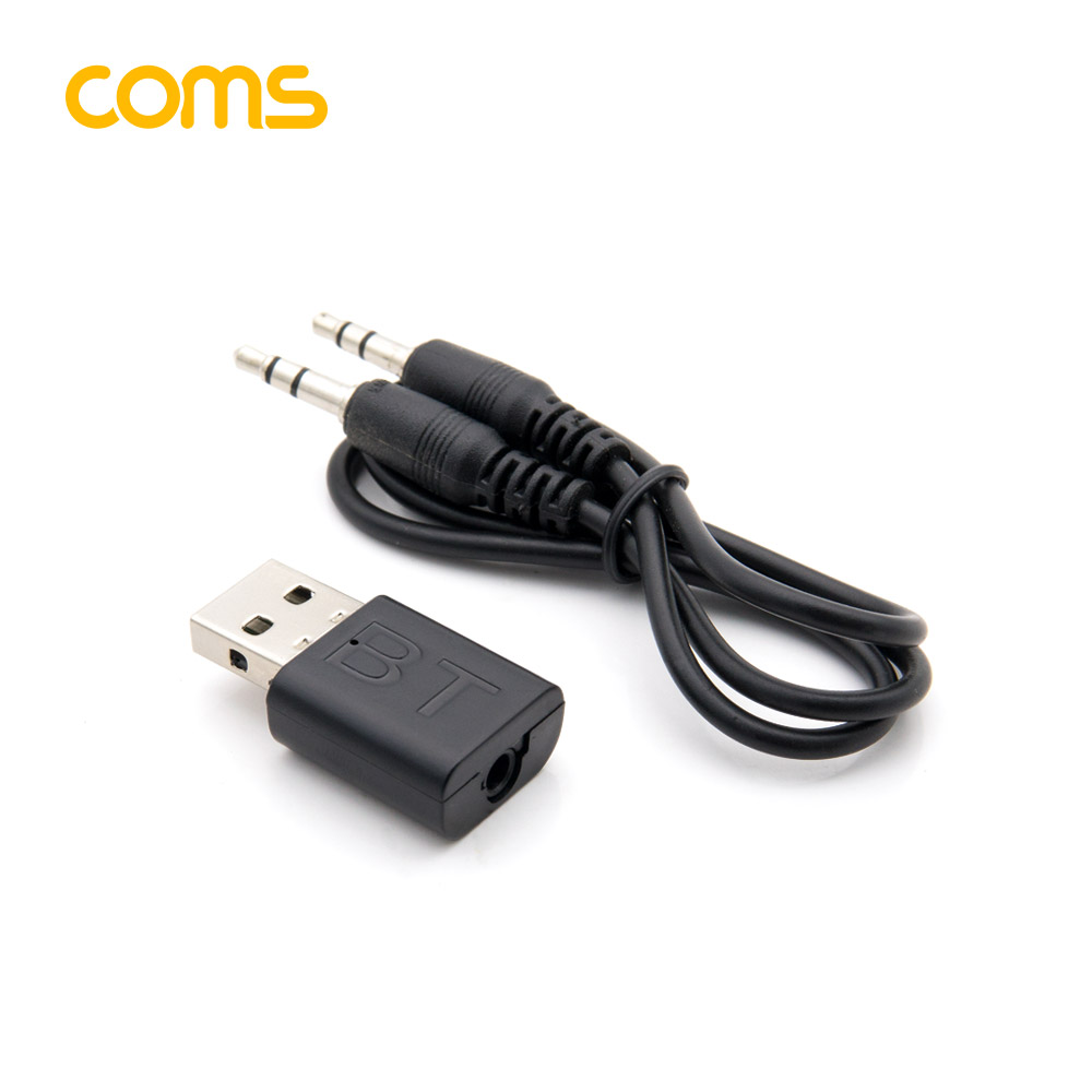 Coms 블루투스 USB 오디오 동글 / 리시버 / USB 수신기 겸용 / Bluetooth 5.0