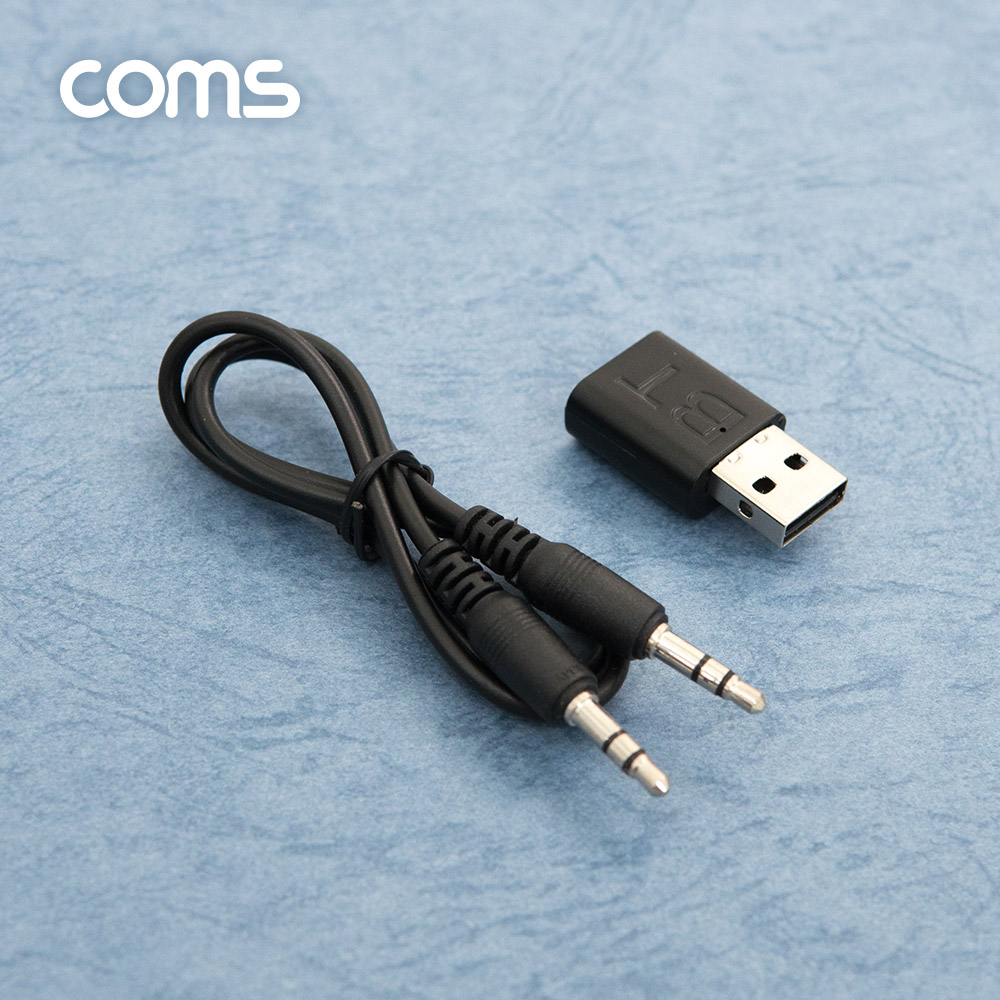 Coms 블루투스 USB 오디오 동글 / 리시버 / USB 수신기 겸용 / Bluetooth 5.0