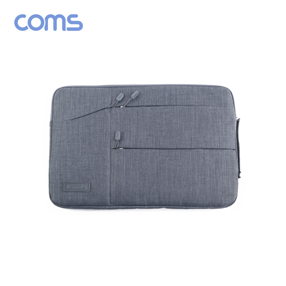 Coms 노트북 파우치 / 노트북 가방 / 그레이 / 15.4형