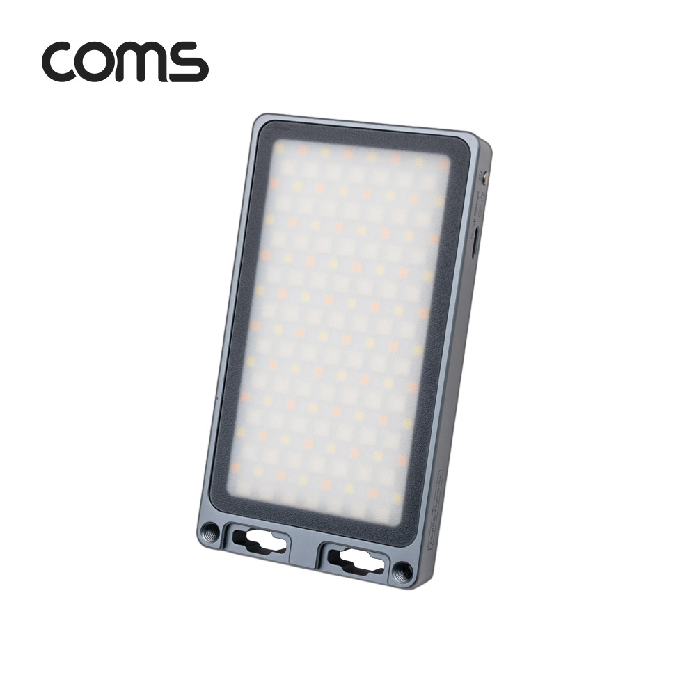 Coms 카메라 촬영 LED 램프 조명 / 개인방송장비 / 색온도, 밝기 조절 가능