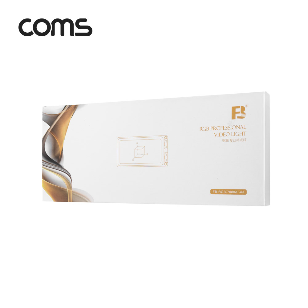 Coms 카메라 촬영 LED 램프 조명 / 개인방송장비 / 색온도, 밝기 조절 가능