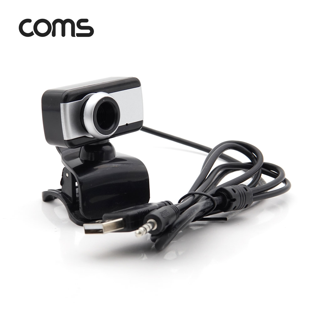 Coms 웹캠 카메라 / Webcam / 회전 / 마이크 내장 / 방송용 / 화상회의 / 화상수업용