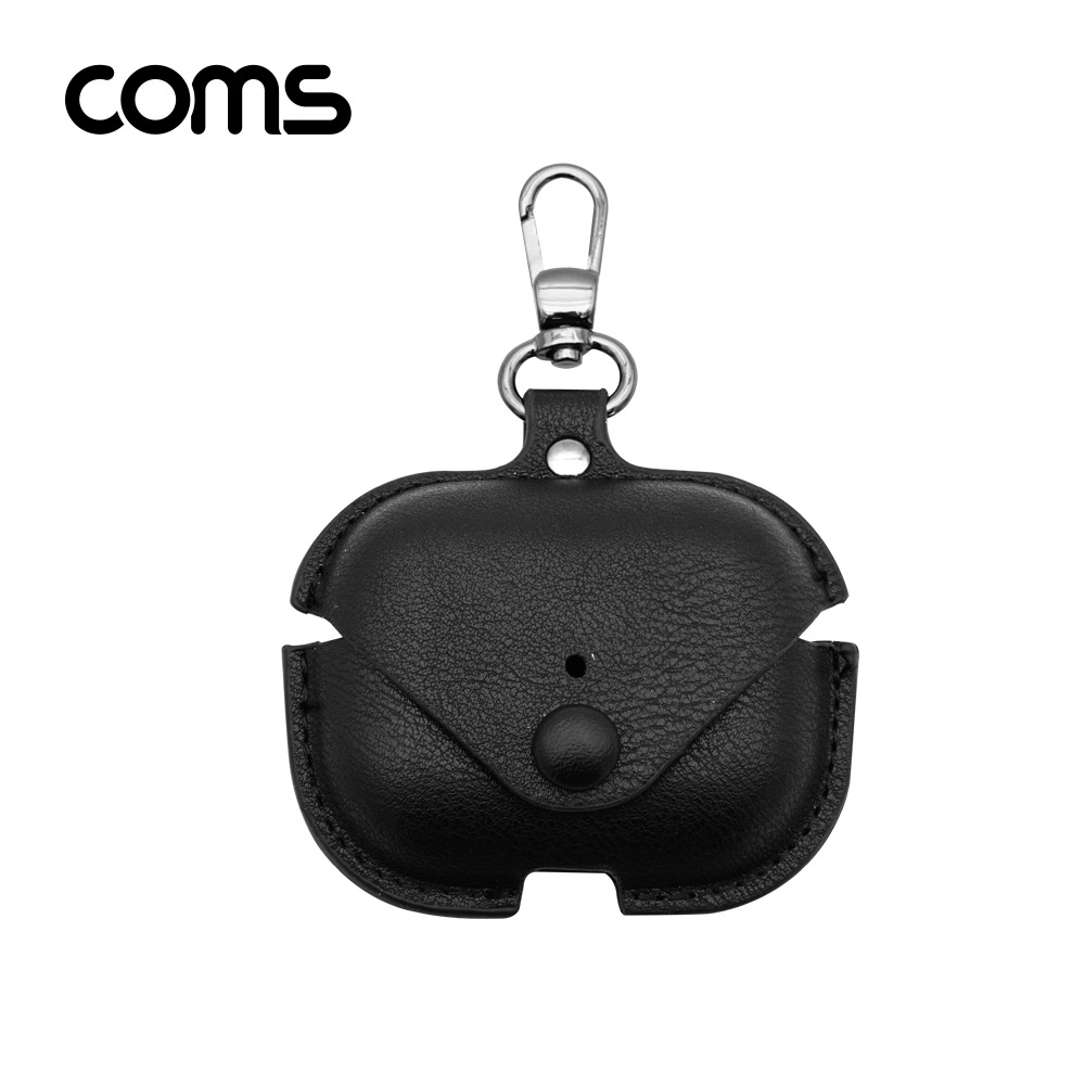 Coms 에어팟 프로 가죽 케이스 / 마그넷 / 자석 / Black / Pro