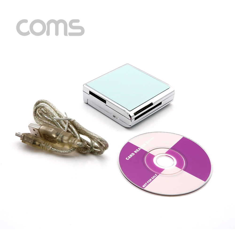 Coms USB2.0 카드리더 올인원(거울형)/ ALL In 1