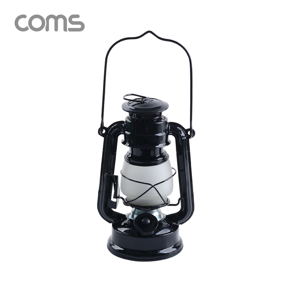 Coms 레저용 랜턴 / 감성 랜턴 / 캠핑 랜턴 / LED 램프 / 무드등 / 캠핑등 / 텐트등 / Black