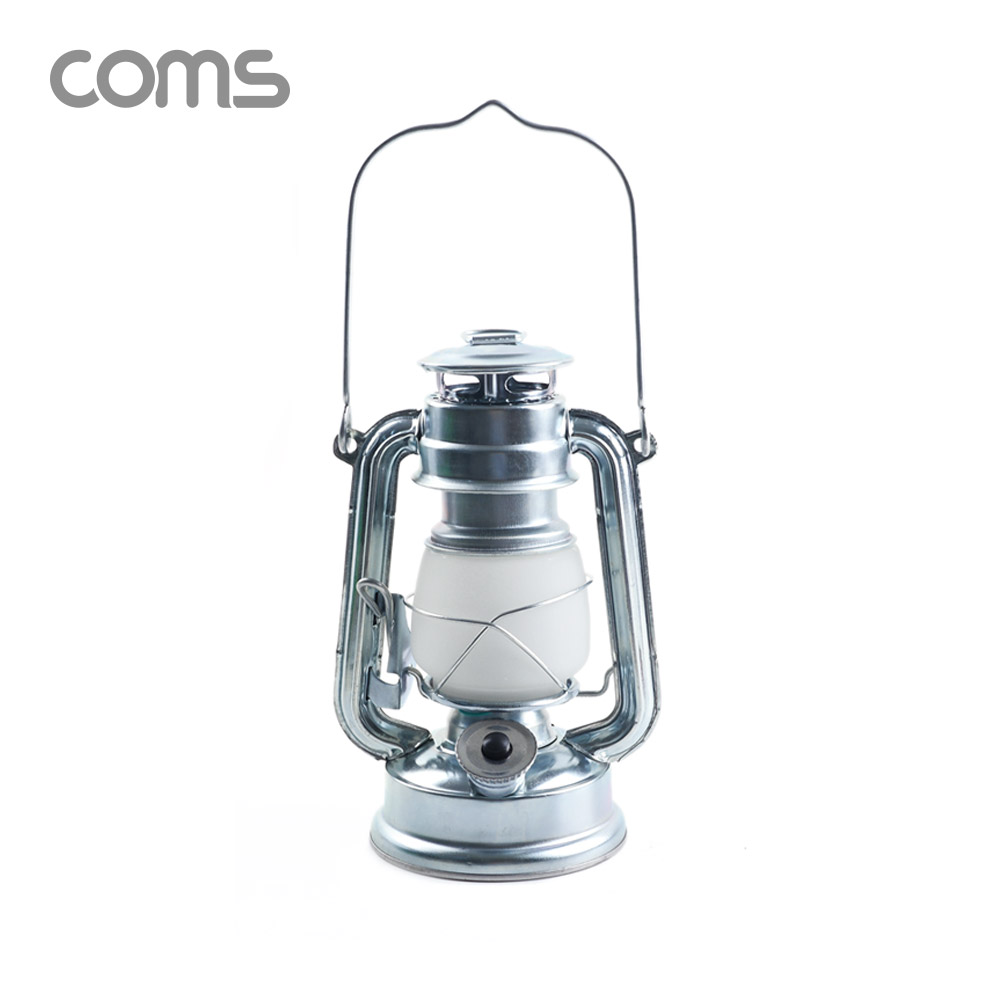 Coms 레저용 랜턴 / 감성 랜턴 / 캠핑 랜턴 / LED 램프 / 무드등 / 캠핑등 / 텐트등 / Silver