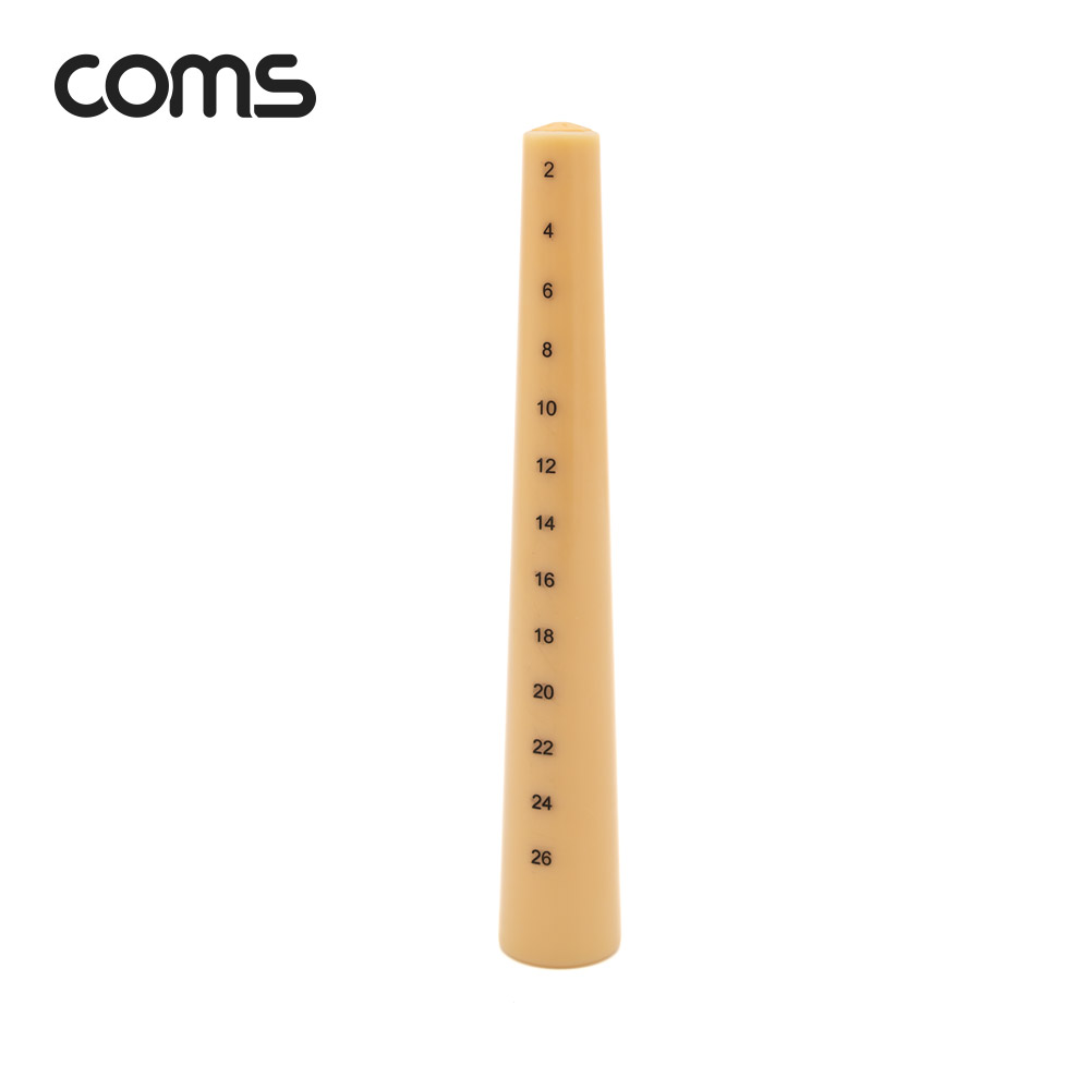 Coms 봉게이지(링게이지) 알파 힐링 지압봉 15cm / 반지 치수 측정 / 반지 사이즈 조절