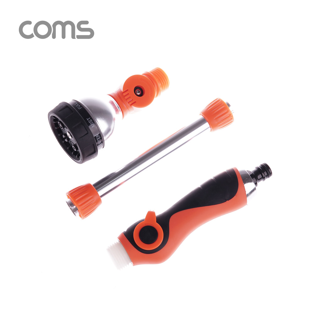 Coms 다용도 스프레이 / 물 분사기 / 470mm / 세차 용 / 청소용 / 원예 용 / 8 분사 / 조립