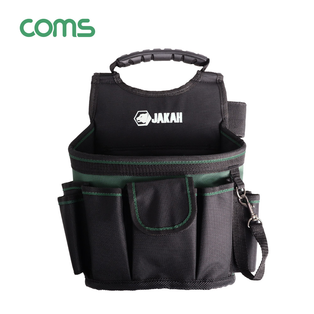 Coms 벨트형 공구 가방 중형 / 작업용 파우치 / 주머니 / 걸이대 / 수납