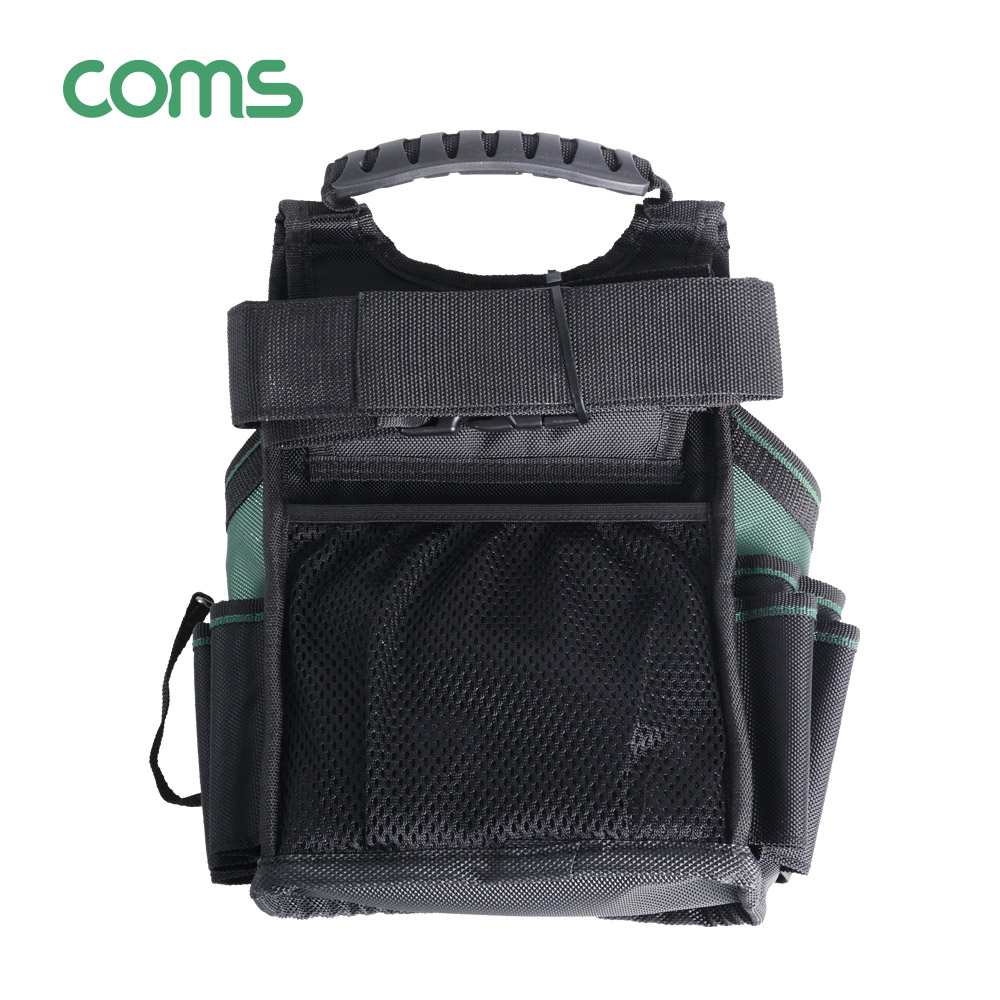 Coms 벨트형 공구 가방 중형 / 작업용 파우치 / 주머니 / 걸이대 / 수납