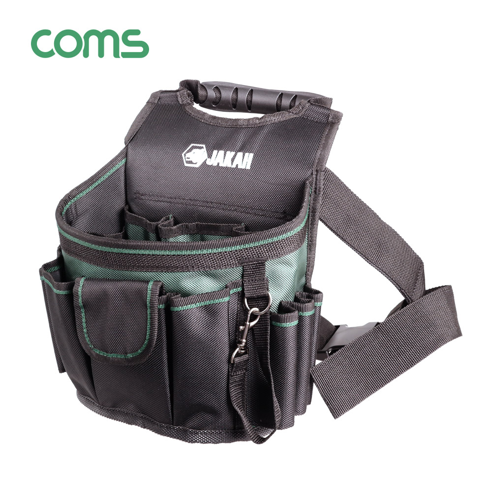 Coms 벨트형 공구 가방 중형 / 작업용 파우치 / 주머니 / 걸이대 / 수납