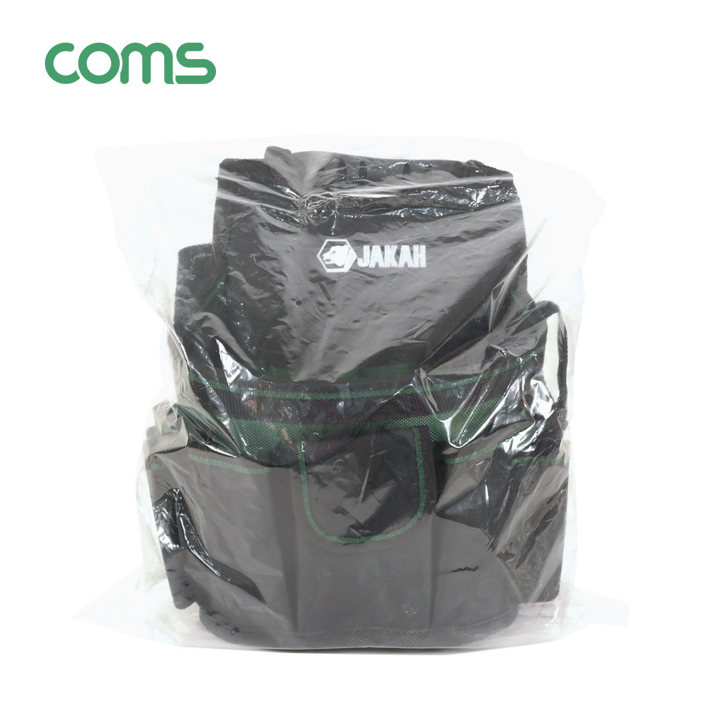 Coms 벨트형 공구 가방 중형 / 작업용 파우치 / 주머니 / 걸이대 / 수납