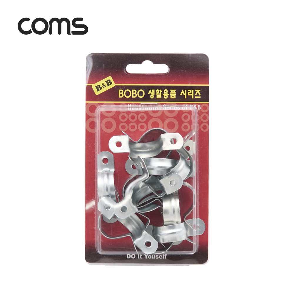 Coms 일반새들 16cm / 배관 파이프 전선 고정