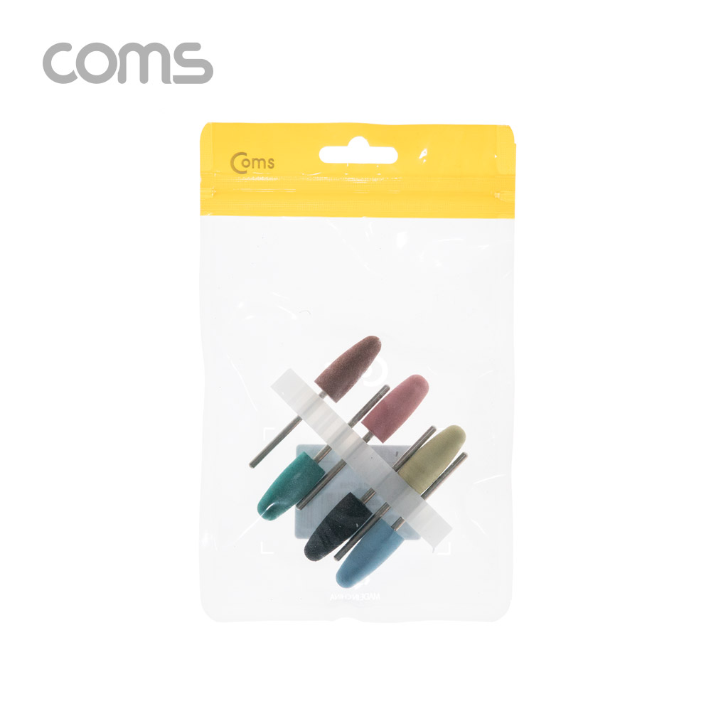 Coms 연마 드릴비트 / 고무재질 / 6개입