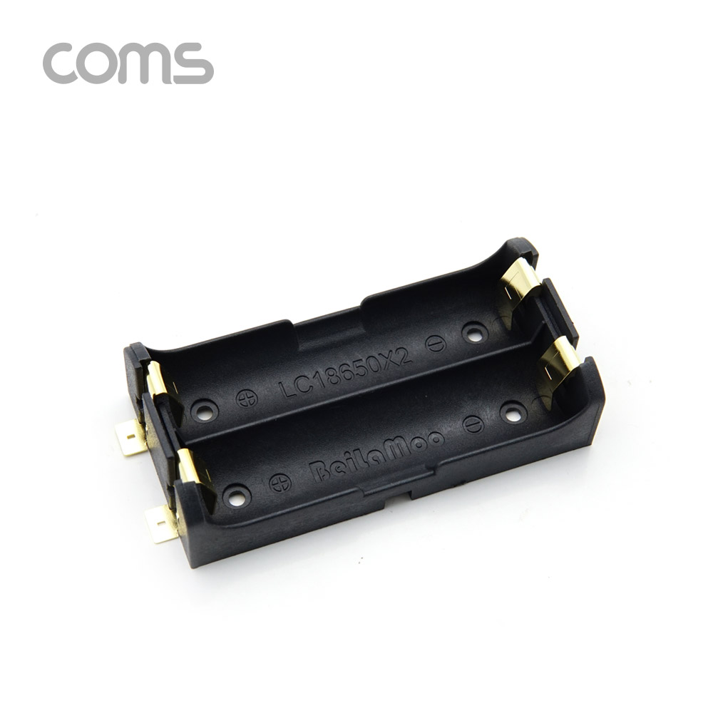 Coms 건전지 홀더/배터리 홀더, 18650 x 2ea, 80mm / 제작용