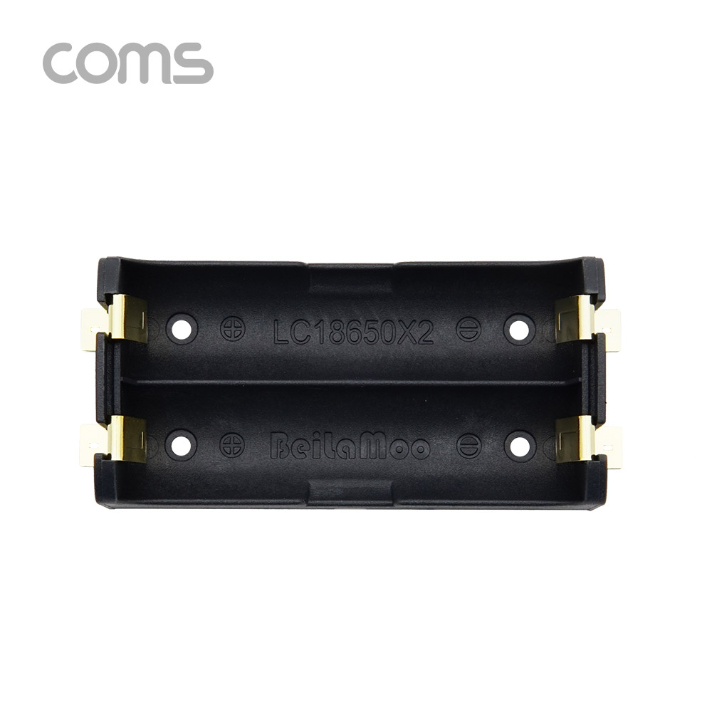 Coms 건전지 홀더/배터리 홀더, 18650 x 2ea, 80mm / 제작용
