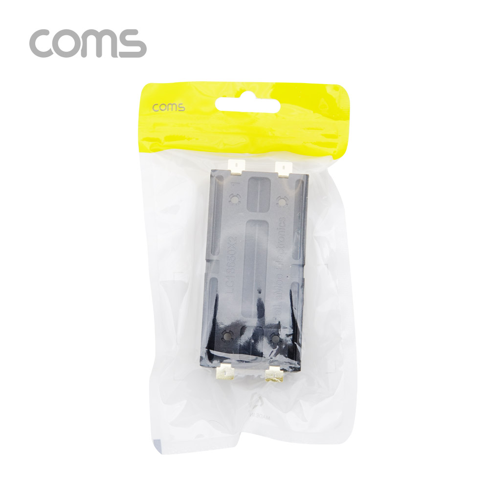 Coms 건전지 홀더/배터리 홀더, 18650 x 2ea, 80mm / 제작용