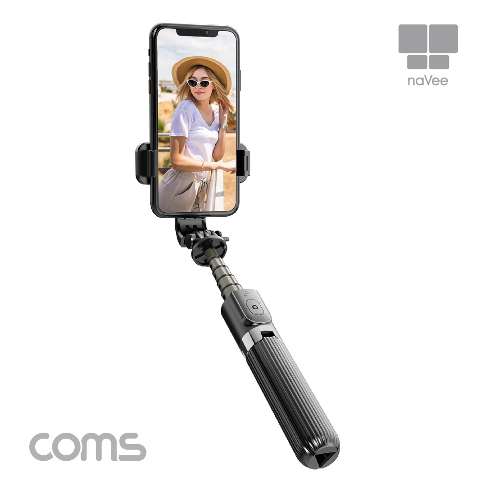 Coms 나비 셀피스틱 / 셀카봉 / 거치대 / NV13-SFS10