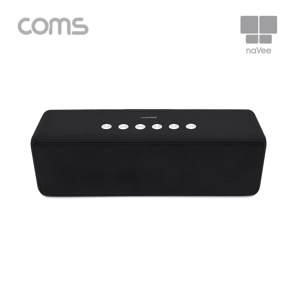 Coms  나비 블루투스 스테레오 스피커&플레이어 / NV70-BTS10