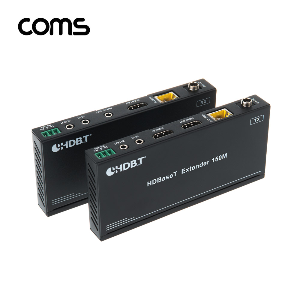 Coms HDMI 리피터(RJ45) 송수신기 세트 / 4K@60Hz 60M / 1080P 60Hz 150M