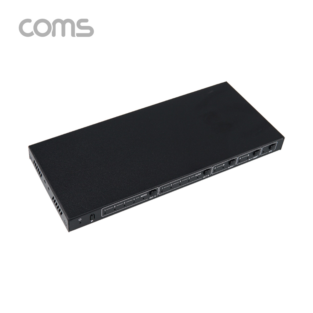 Coms HDMI 선택기(4:2) / HDMI 4x2 매트릭스 / 4K2K@60Hz / HDMI 2.0 / HDCP 2.2 EDID