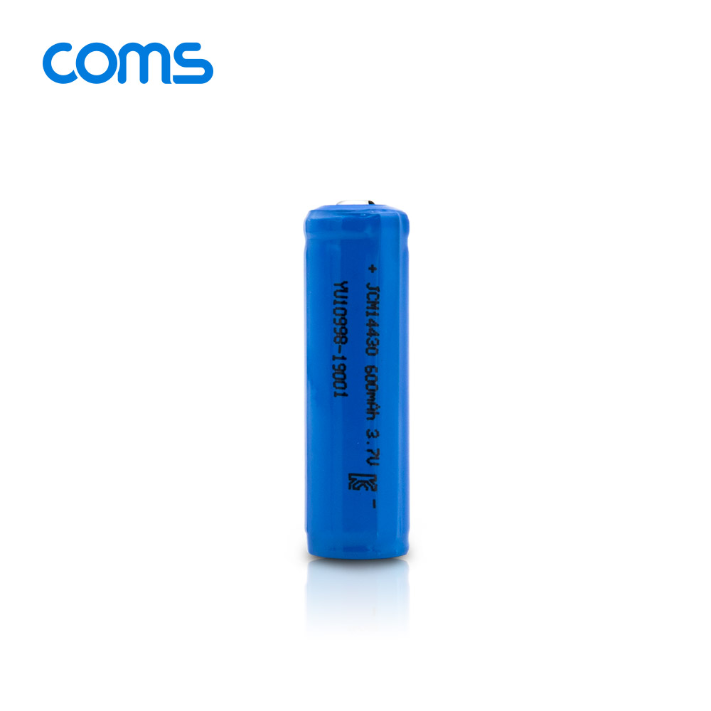Coms 14430 Li-ion 충전지 / 리튬이온 배터리 / 600mAh / 3.7V / AA사이즈 호환