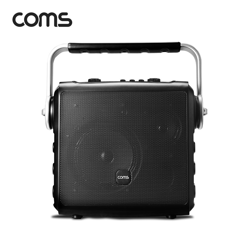 Coms 정격출력 50W 휴대용 블루투스 Hi-Fi 스피커 앰프 / 우퍼, 트위터 / 가정용노래방