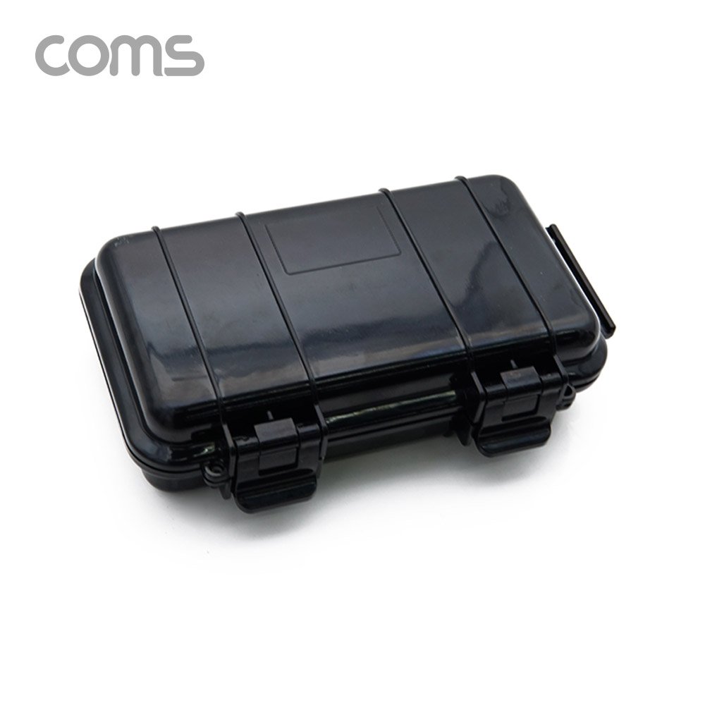 Coms 플라스틱 방수 케이스 / 휴대용 케이스 / Black / 205*125*45 / 충격 방지(충격 흡수 보호 스펀지), 각종 공구 장비 수납 및 보관